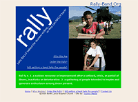 Rally Band website
